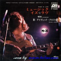 David Crosby, Music is Love, Laughing, Atlantic, P-1042A
