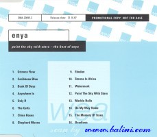Enya, Paint the Sky with Stars, WEA, PROP374