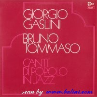 Gaslini, Tomasso, Canti di Popolo in Jazz, PDU, A 6043