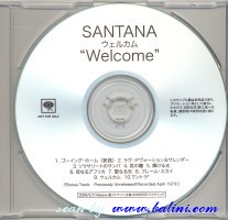 Santana, Welcome, Sony, MHCP-1001/R