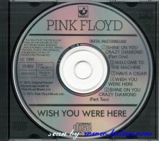 Pink Floyd, Wish You Were Here, EMI, CDP 7 46035 2