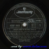 Roger Waters, Another Brick in the Wall 2, Run Like Hell, Mercury, 42287 81851