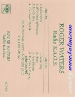 Roger Waters, Radio Kaos, , 40795