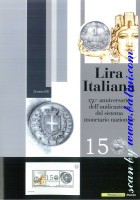 Lira Italiana, 150 Anniversario, Stamp, PIT Lira 150