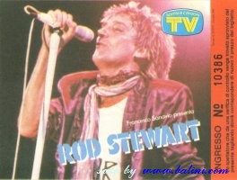 Rod Stewart, Milano, , 11-09-1986